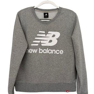 New Balance Athletics Women’s Casual Lounging Grey Sweatshirt in Large